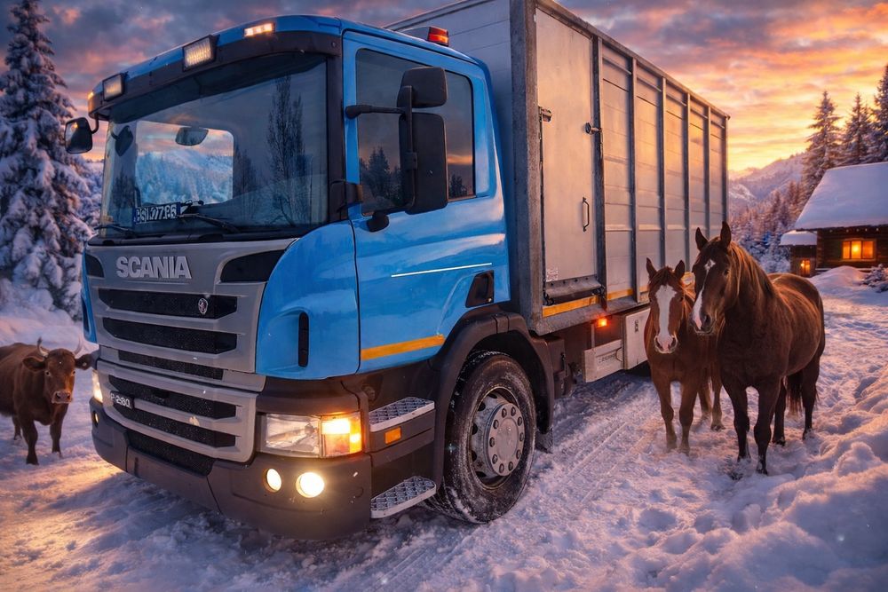 Transport bydła, koni, żywca, zwierząt . Baza Suwałki, cała Polska