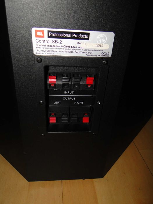 Zawodowa Kolumna Niskotonowa Subwoofer JBL CONTROL SB-2.Mega Okazja