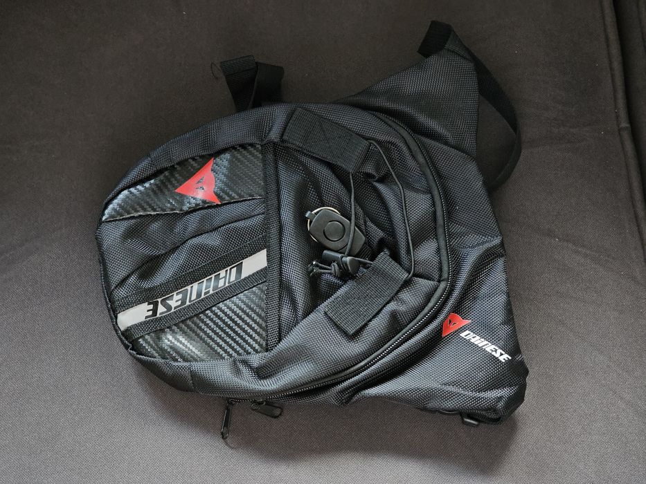 nowa czarna saszetka dainese nerka