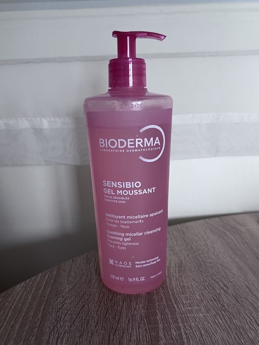 Bioderma sensibio gel moussant delikatny żel do mycia twarzy