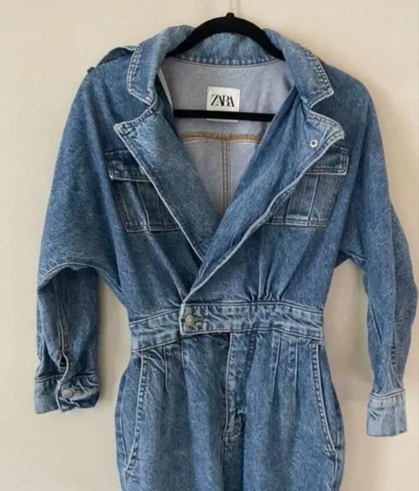 Джинсовый комбинезон Zara