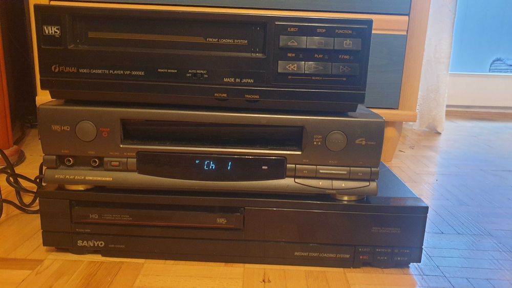 2 sztuki VIDEO FUNAI VIP-3000EE / PHILIPS VR454/55