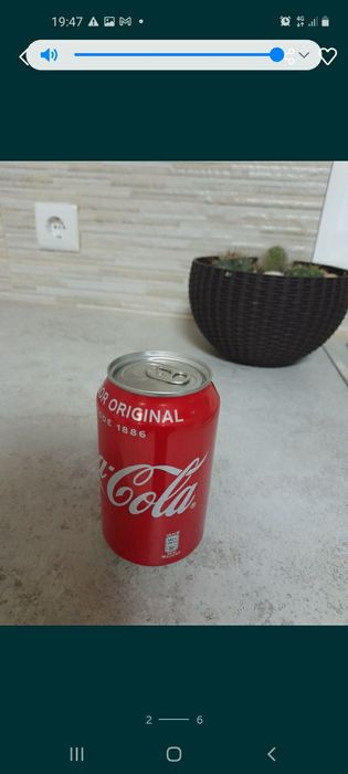Lata de coca cola rara com erro de fabrico posso trocar por alfa romeu