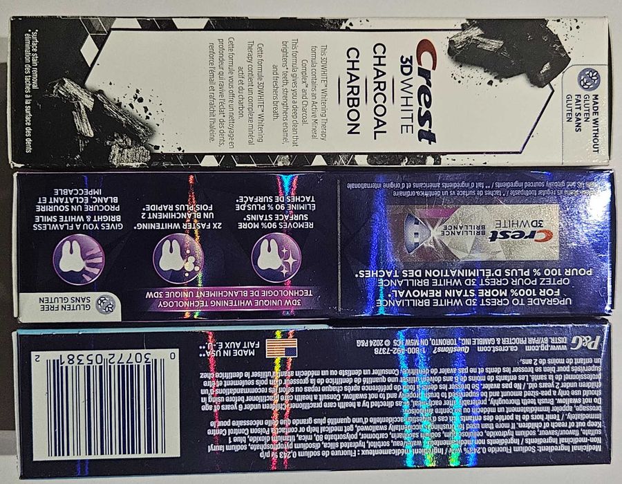 3xCREST pasta do zębów