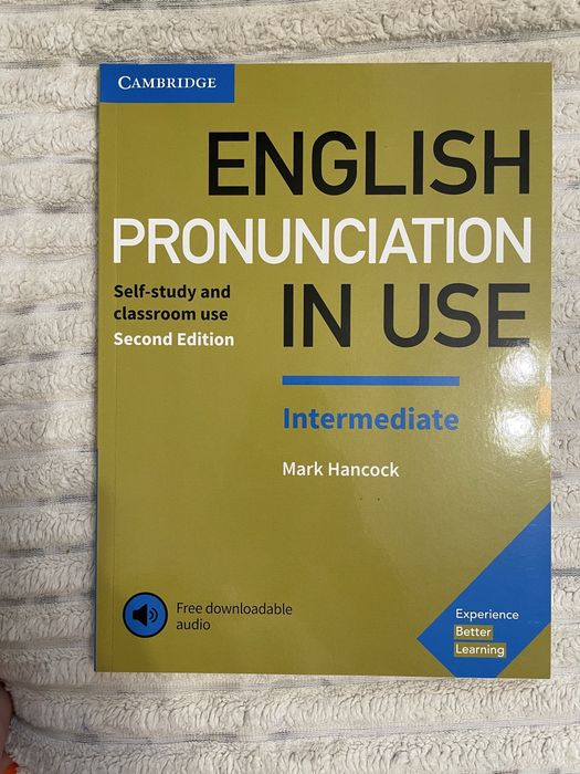 Підручник English pronunciation in use. Рівень Intermediate
