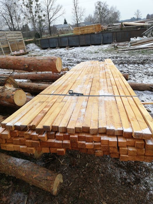 Łaty, kontrłaty, deski okapowe, więźba dachowa