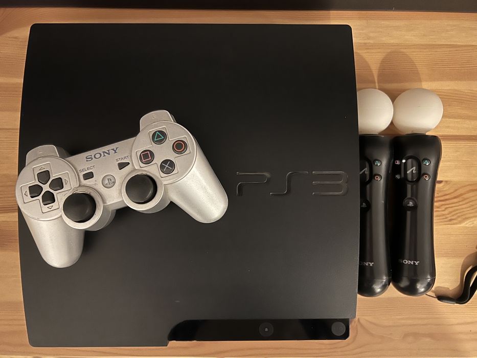 Konsola PS PlayStation 3 kontrolery move