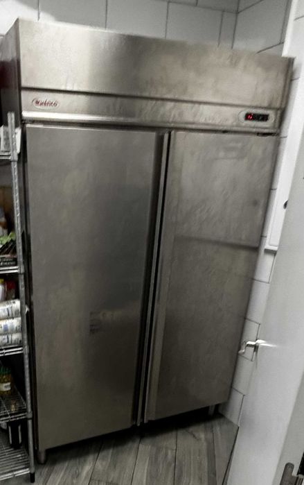 Frigorífico Profissional INFRICO - 2 portas inox_Excelente Estado
