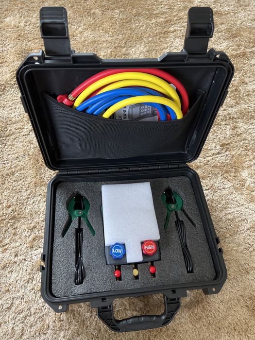 Manómetro Digital para Climatização