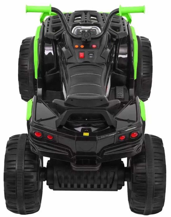 Quad na akumulator ATV BDM0906 Czarno-Zielony do 30 kg