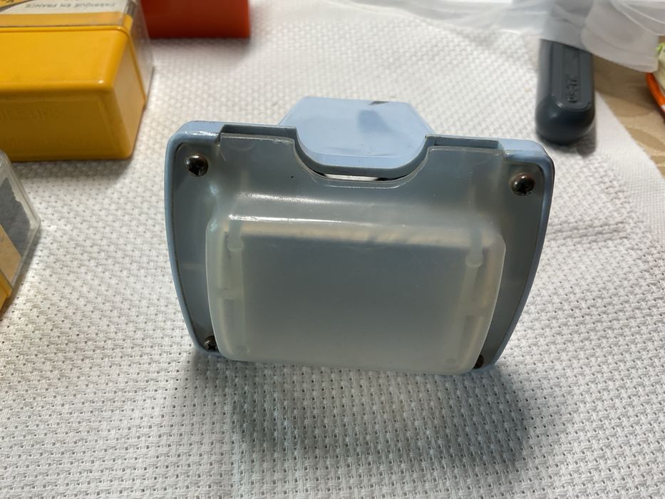 Visor antigo de slides e cerca de 50 slides antigos