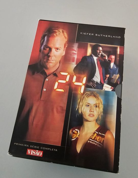 Pack DVDs com a 1ª temporada da Série 24