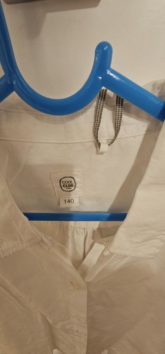 Koszula dziewczęca nowa z metką r 140 plus elegancka sukienka