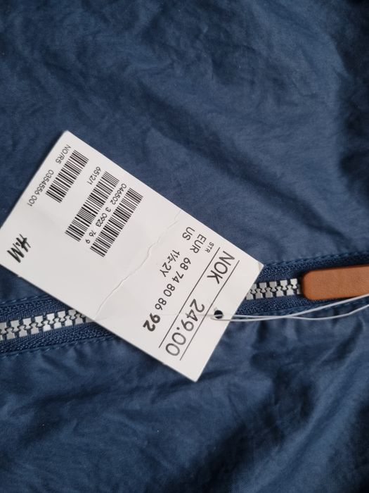 Kurtka H&M 92cm 18-24m nowa