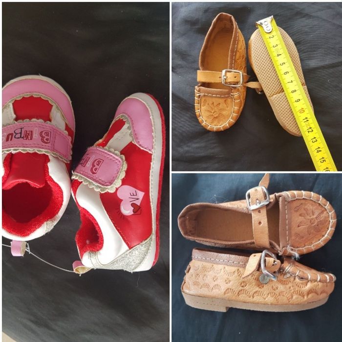 Różowe czerwone adidaski 18 i góralskie kierpce 19