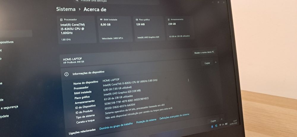 Portátil HP Probook 440 G6