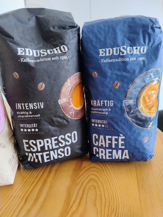 Kawy ziarniste Eduscho