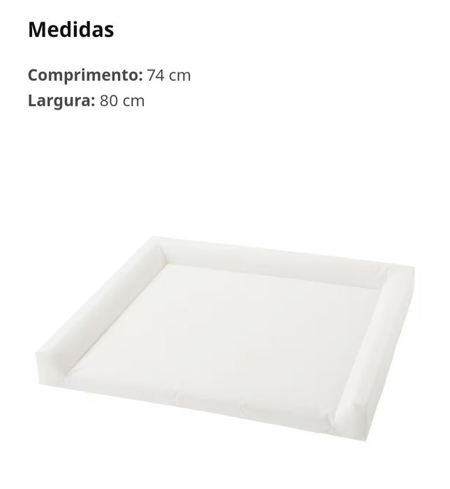 Colchão muda fraldas