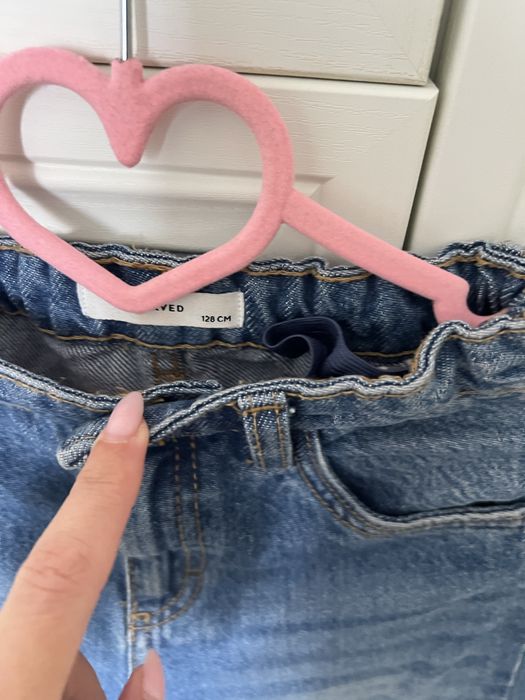 Джинси на дівчинку 7-8 zara