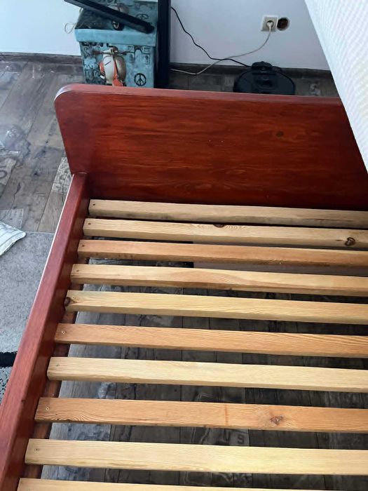 Solidne łóżko 120x200 LITE DREWNO