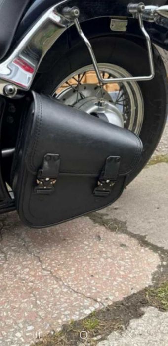 Мото кофры из кожи