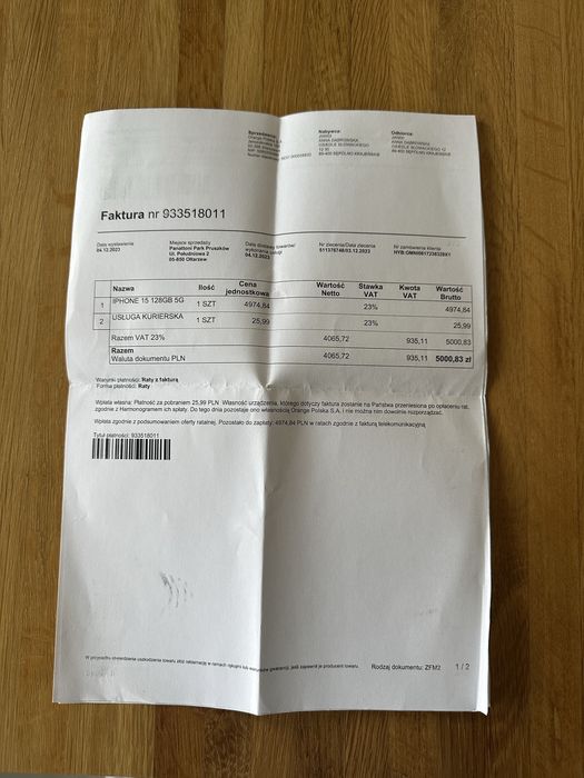 iPhone 15 Black 128 GB super stan!!