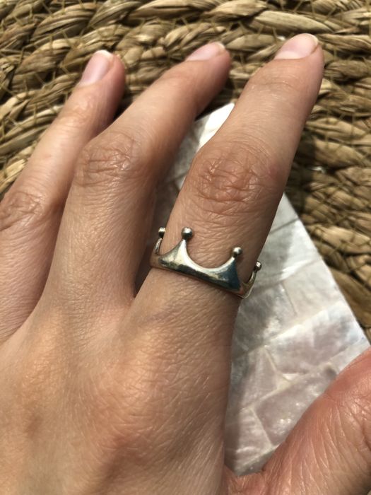 Срібна каблучка 18 розмір