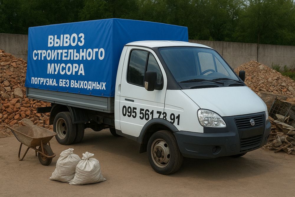 Вивіз Будівельного Сміття Мотлоху/Вывоз Строительного Мусора Хлама