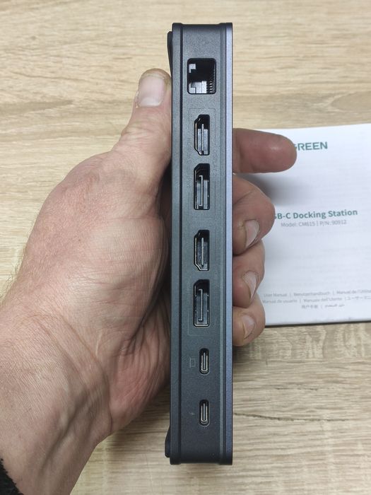 ‼️-58%‼️Док-станція UGREEN CM615 Revodok Pro 9-в-1