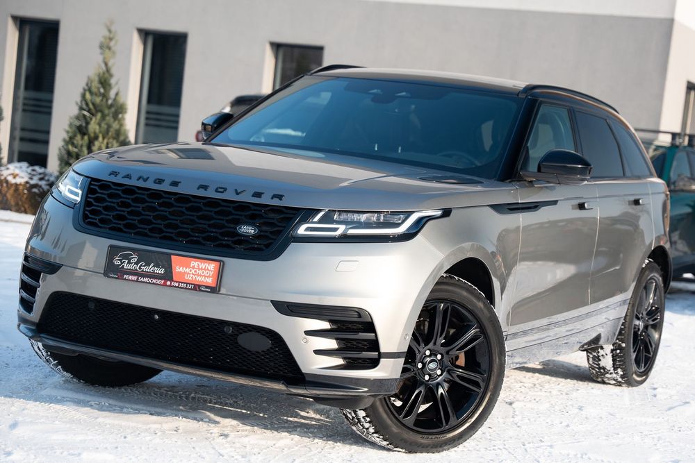 Land Rover Range Rover Velar Prestiżowy BLACK EDITION 2.0i 250 R-Dynamic Kamera 360 Meridian Skóra