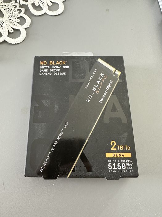 Dysk twardy WD SN770 2tb nowy nie otwierany