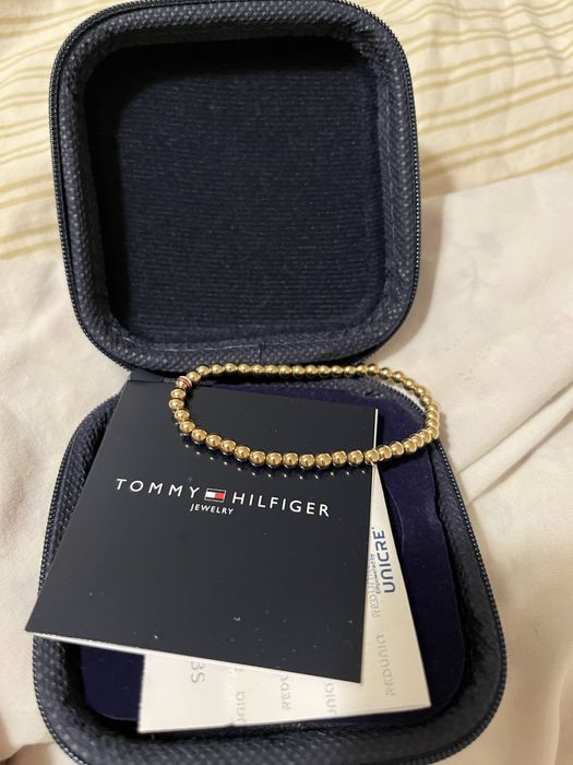Pulseira com bolinhas tommy hilfiger