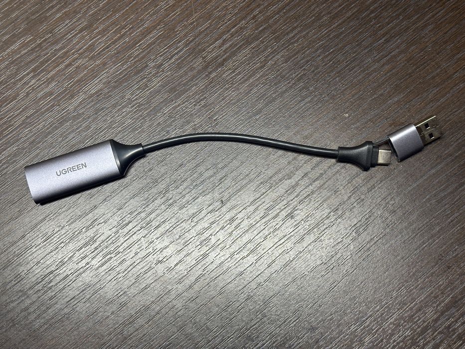 Ugreen HDMI video capture перехідник hdmi to usb