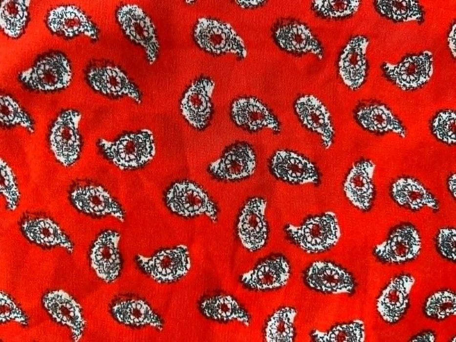 Piękna bluzeczka na lato - na ramiączkach, jak nowa czerwona - M- XL.
