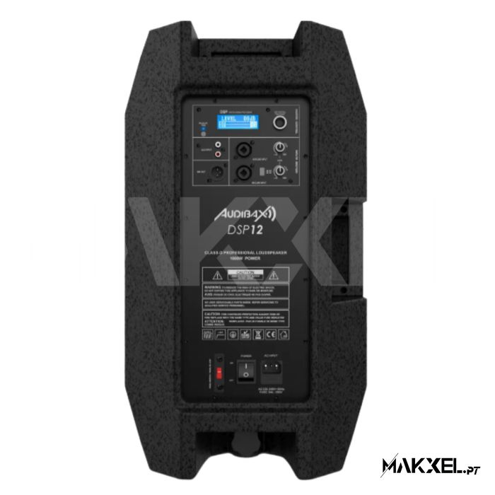 Kit 2 Audibax DSP12 12" + 2 Audibax DSP12s Subwoofer