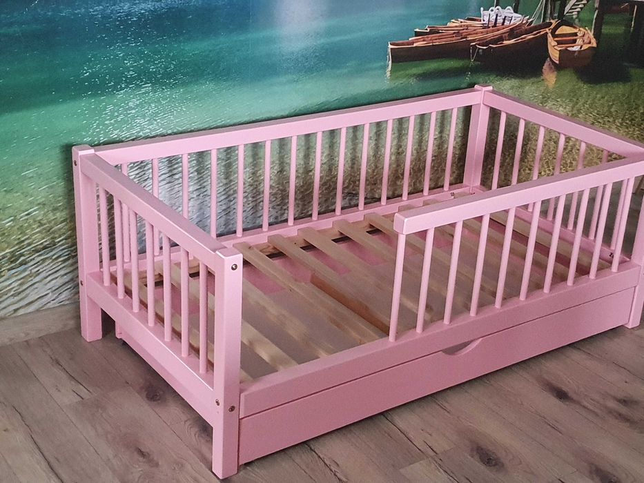 Łóżko antresola drewniana piętrowe domek