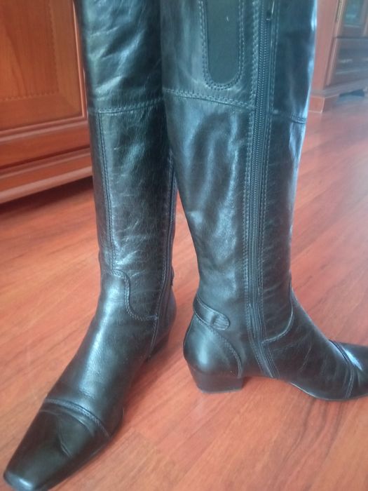 39 Kozaki Kazar wysokie skóra.