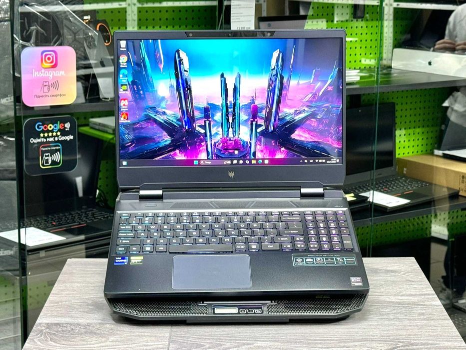 OLED екран!!! Ігровий ACER Predator Helios / RTX 3080 150w / Core i9