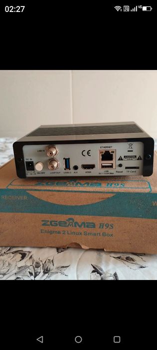 Zgemma H9S 4k SAT ou IPTV