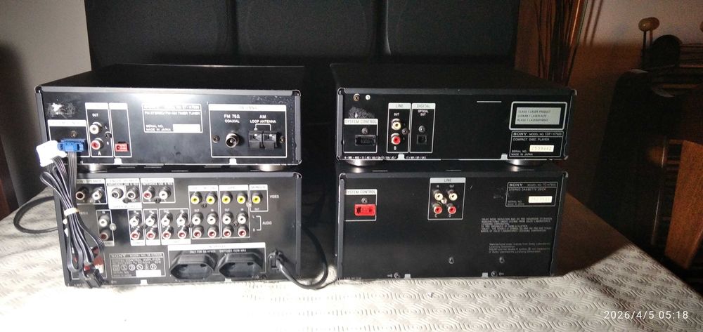 Sony MHC-7900 Funcionamento parcial ( avaria)