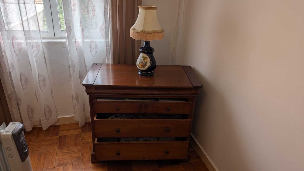 móvel escrivaninha em madeira maciça