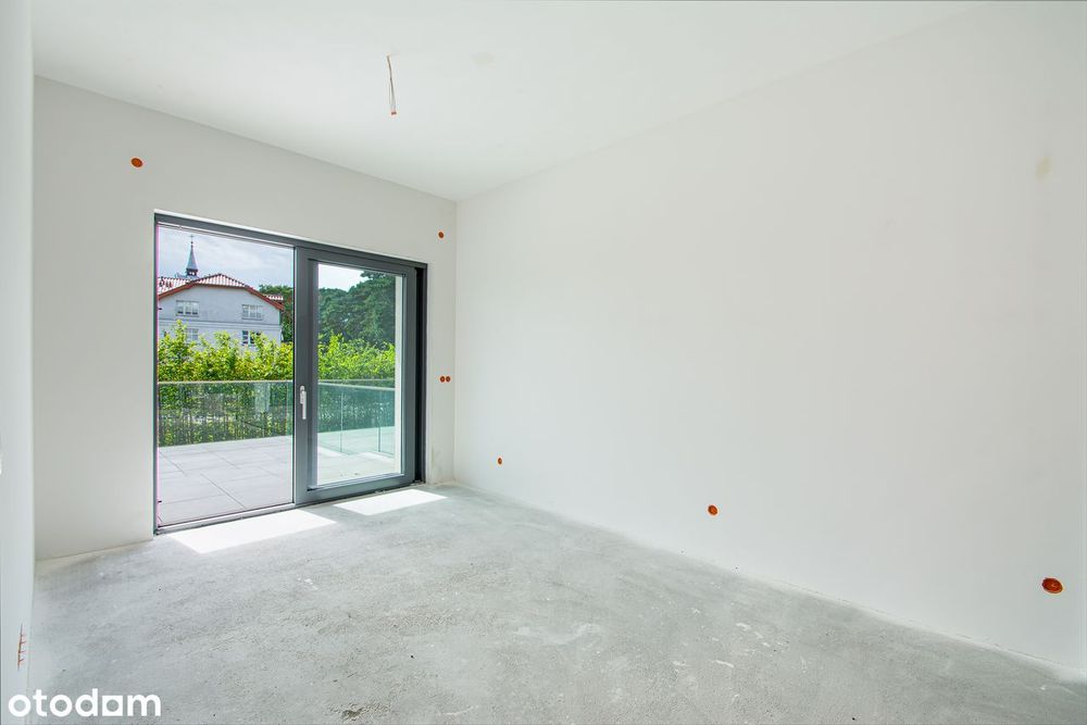 Dwupokojowy Apartament w pierwszej lini z 40m2 tarasem