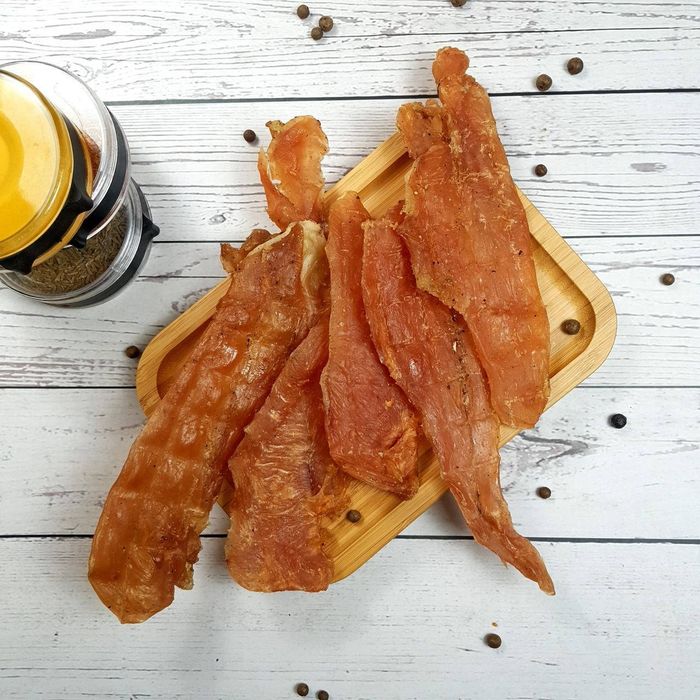 М'ясні курячі снеки Часник,  закуски до пива.