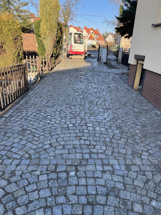 Wynajem koparka kołowa minikoparka koparko ładowarka