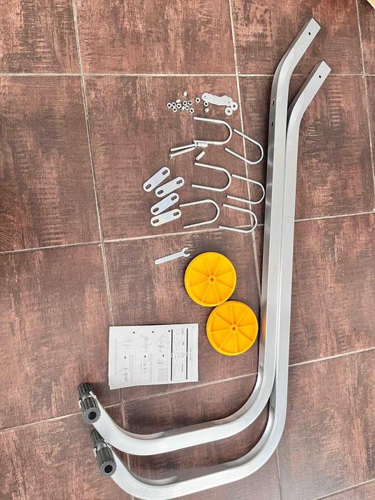 Uchwyt na dach Zestaw haków dachowych do drabiny Todeco 150 kg