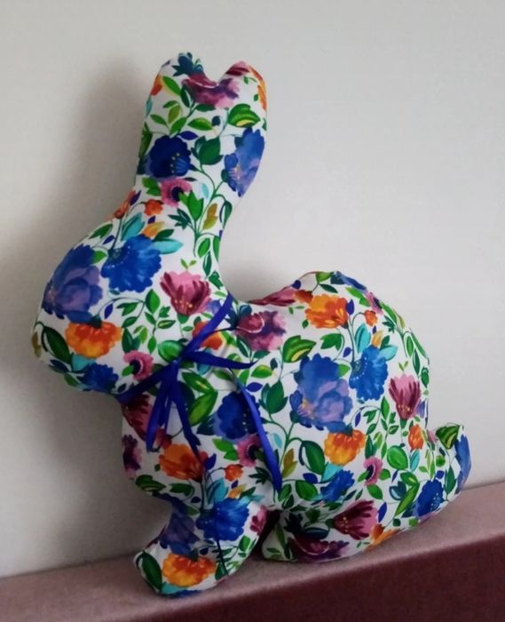 Poduszka dekoracyjna Zając zajączek ozdoba wiosenna