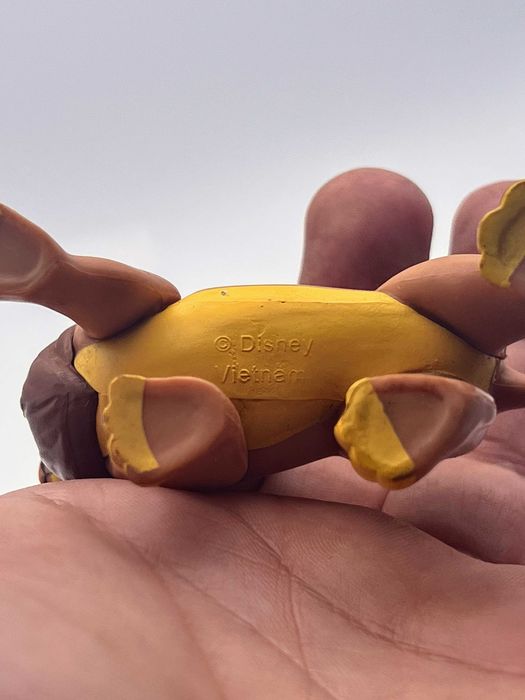 Mufasa Figura de Coleção PVC 3" Disney Store (Vintage O Rei Leão 1994)