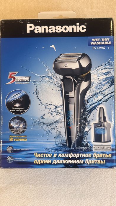 Преміальна електробритва Panasonic ES-LV9Q (Made in Japan) 5 сеток