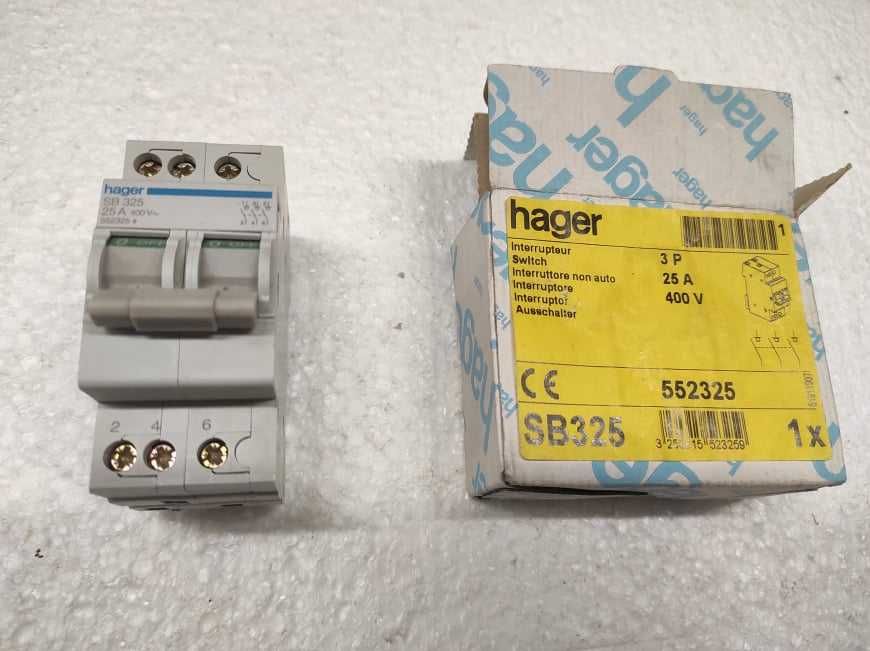 SB325 Interruptor Modular 3P 25A