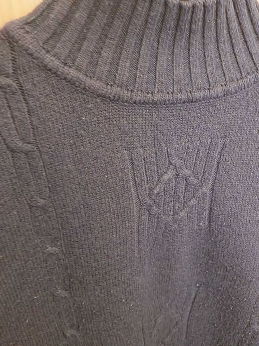 Camisola Azul, de lã, Feng, tamanho L /40